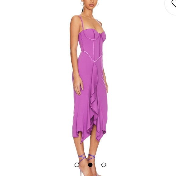 Katie May NWT Doutzen Dress Electric Plum - Picture 2 of 11